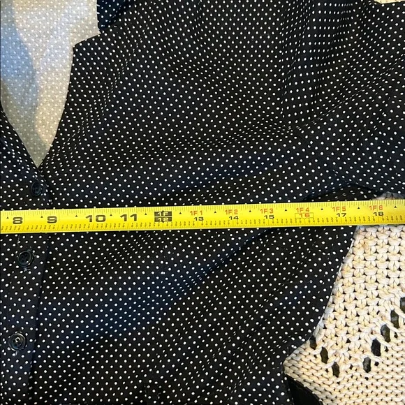 Collectif Small Dot Caterina Swing Dress Sz 12 EUC - Picture 8 of 9